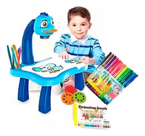 Mesa Projetora Infantil Desenhar Play Learn Multikids