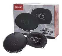 Comprar Parlantes Para Auto Aiwa 6x9  3 Vias 300w Ovalados Taw-6944