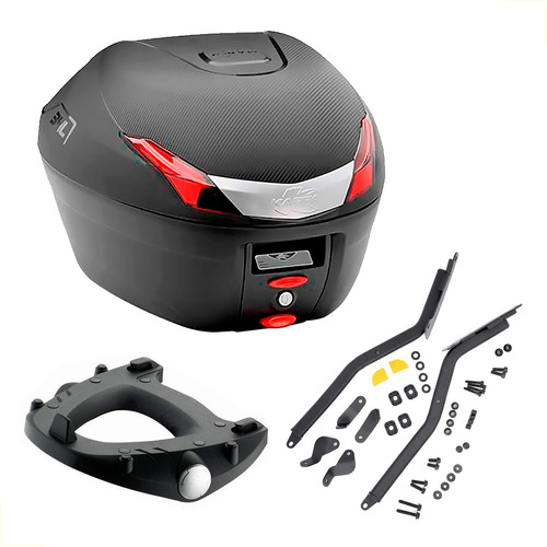 Baul Trasero 34l Con Soporte Kawasaki Versys 650 2006 A 2009