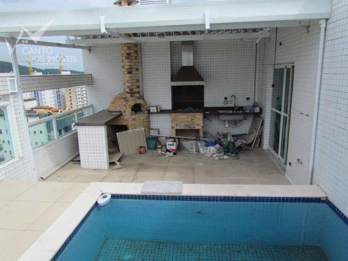 Imagem 14 de 29 de Cobertura Com 3 Dorms, Guilhermina, Praia Grande - R$ 1.350.000,00, 200m² - Codigo: 45 - V45
