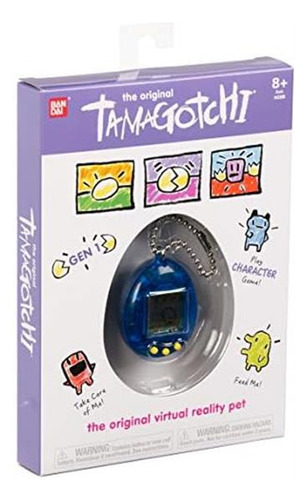 Juego Electrónico Tamagotchi, Azul Translúcido