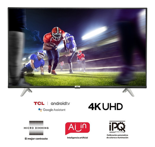 Imagen 3 de 9 de Pantalla Smart Tv Tcl 55 Pulgadas 4k Uhd Android Tv 55a445