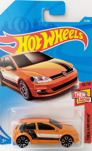 2018 Hot Wheels  Volkswagen Golf Mk2 Naranja