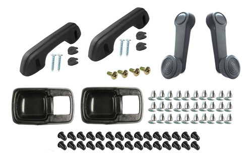 Kit Grapas Gomas Coderas Para Vw Combi 1.6 1.8