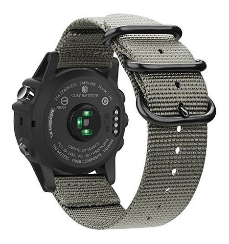 Fintie Band Compatible Con Garmin Fenix 5x Plus / Tactix Cha