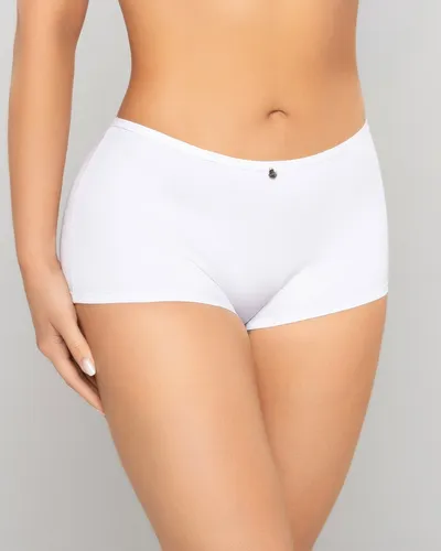 Bóxer Básico Tiro Alto En Microfibra Mujer Ref. 8104-u