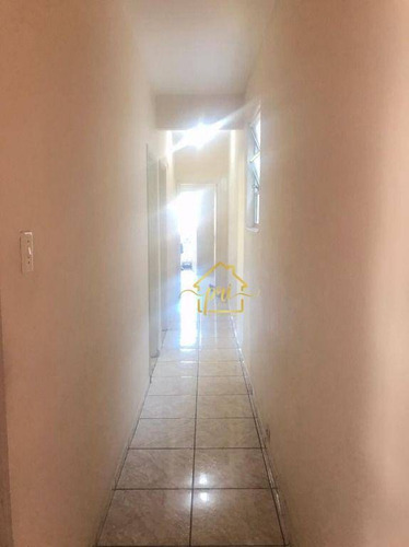 Imagem 11 de 17 de Apartamento Com 2 Dormitórios À Venda, 125 M² Por R$ 280.000,00 - Aparecida - Santos/sp - Ap1913