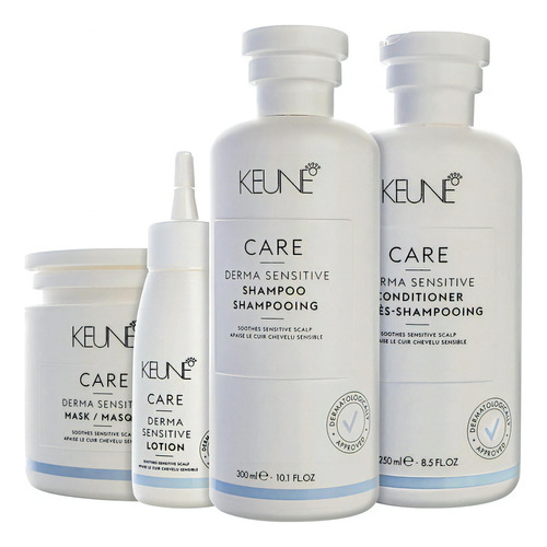 Keune Kit Care Derma Sensitive Completo Pequeno