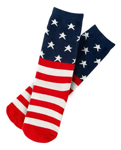 Suntrade Calcetines De Algodon Con Bandera De Estados Unidos