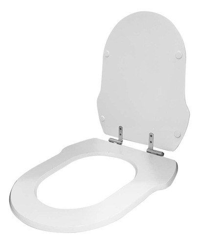 Assento Sanitário Soft Close Hampton Branco P/ Louça Incepa