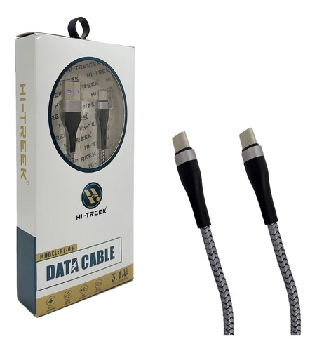 Cable Reforzado Carga Rapida Hi-treek Ht- 05  Tipo C 