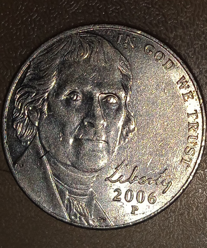Monedas De Tomas Yeferson Del Año 2006 P Y D