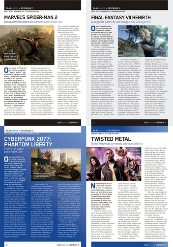 Superpôster Playgames - Final Fantasy Vii Rebirth, De Editora Europa. Editorial Europa, Capa Mole, Edição 2023-11-15 00:00:00 Em Português