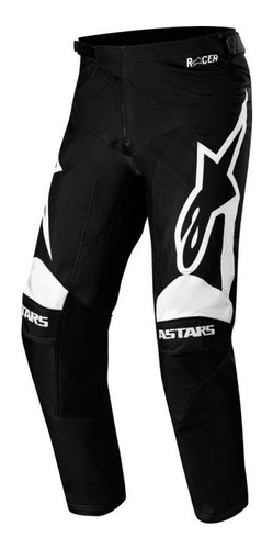 Pantalon Alpinestars Racer Supermatic 2020 (negro/blanco)