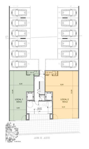 Imagen 2 de 4 de Local De 60 M2 Totales Con Opcion De Ampliacion - Villa Crespo