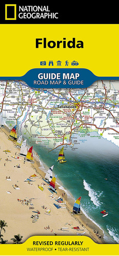 Book : Florida (national Geographic Guide Map) - National..