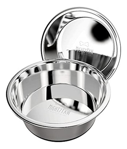 Tazones De Acero Inoxidable Para Perros Jgo Tazones De Acero