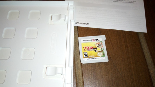 The Legend Of Zelda A Link Between Worlds Nintendo 2ds Y 3ds (Usado)
