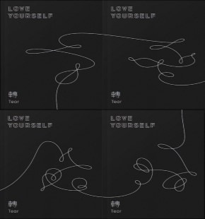 Bts Love Yourself Tear Set 4 Albums+posters Oficial En Tubo