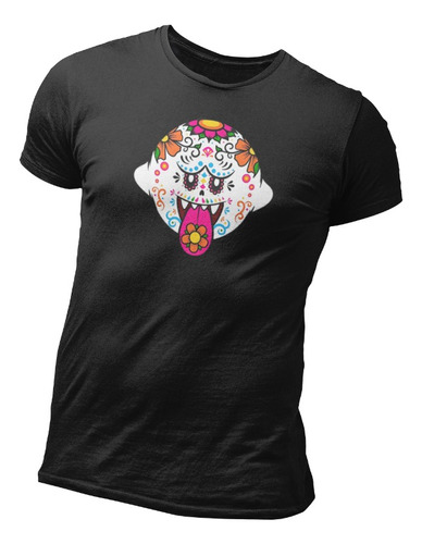 Playera De Boo Mario Bros Calavera Halloween Día De Muertos