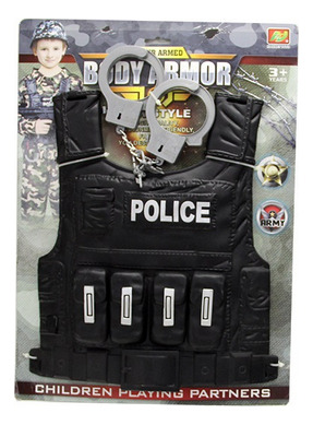 Imagen 1 de 2 de Chaleco Antibalas Con Accesorios