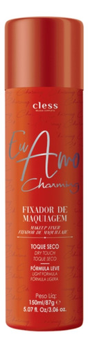 Spray Fixador De Maquiagem Cless Eu Amo Charming 150 Ml