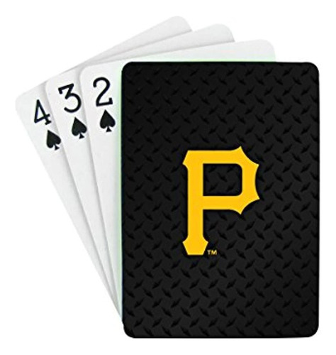 Mlb Pittsburgh Pirates Juego De Cartas Con Placa De Diamant.