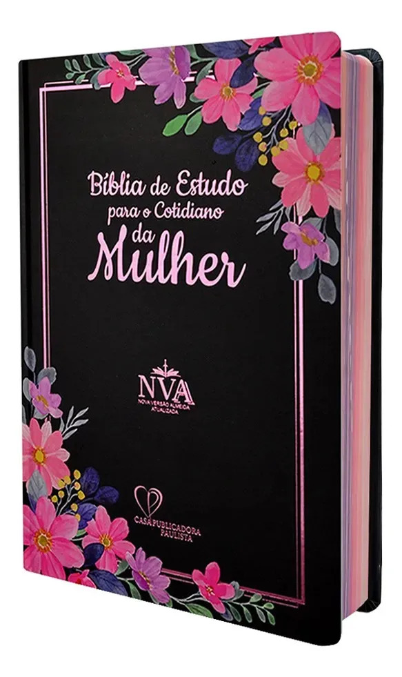 Livro Biblia De Estudo Para O Cotidiano Da Mulher Nva Capa Dura - Preta, De João Ferreira De Almeida, Vol. Único. Editora Casa Publicadora Paulista, Capa Dura (2025)