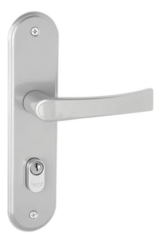 Fechadura Haga Interna Quarto Espelho Cinza 21960b