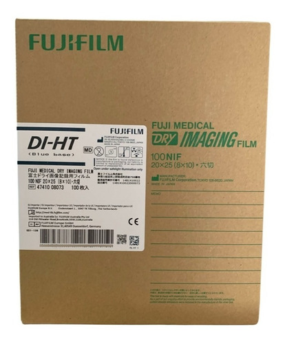 Pelicula Radiografica Fujifilm Termica Di-ht 11x14 (26x36) 