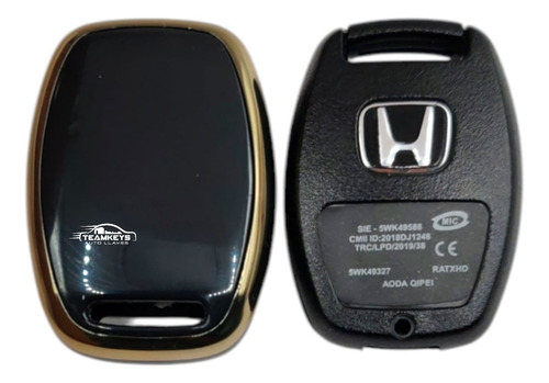 Carcasa Funda Llave Control Honda Civic Accord Pilot Crossto