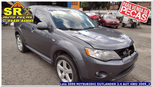 Sucata Mitsubishi Outlander 2.4 4wd Aut 2009