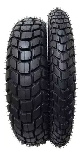 Par Pneu 120/80-18 + 90/90-21 Technic T&c Xre300 Tornado