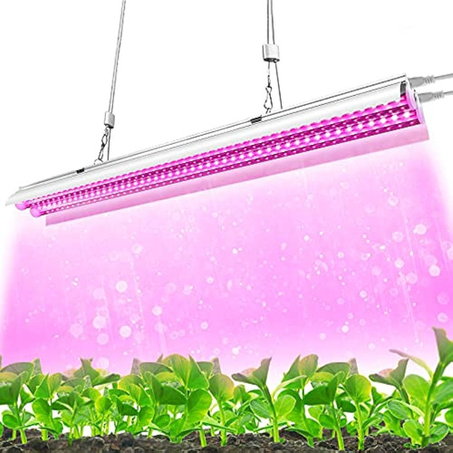 Monios-l T5 Grow Light, Led Plant Light Para Plantas De Inte