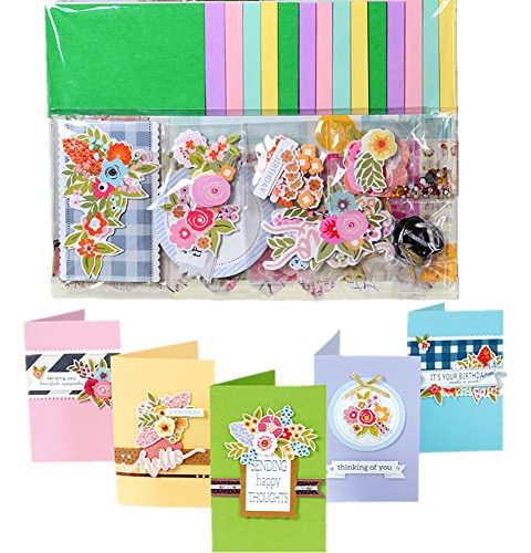 Kits De Tarjetas De Felicitación De Bisutería Jgo Tarjetas D