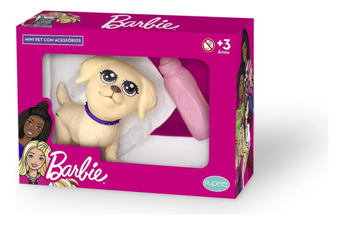 Pet Da Barbie - Honey Faz Xixi Com Acessórios - 1207 - Pupee