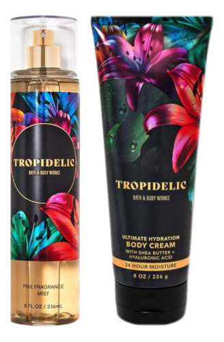 Tropidelic Set Crema / Splash Bath And Body Works 