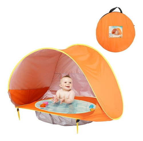 Carpa De Playa Para Juguetes De Bebé Con Piscina 2022 U