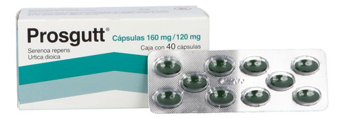 Prosgutt 160/120mg Caja Con 40 Cápsulas
