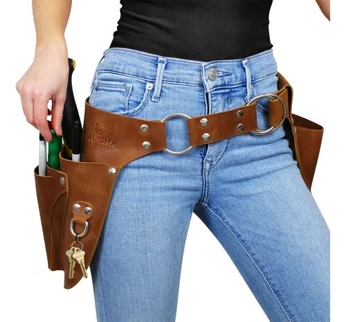 Cinturón De Cuero Para Herramientas De Jardín Para Mujer, Re