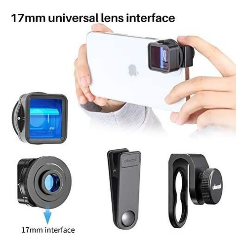 Imagen 6 de 6 de Ulanzi 1.55xt Lente Anamórfica Cine Camara Telefono