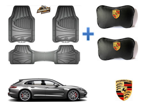 Kit Tapetes Armor All + Cojines Porsche Panamera 2016 A 2022