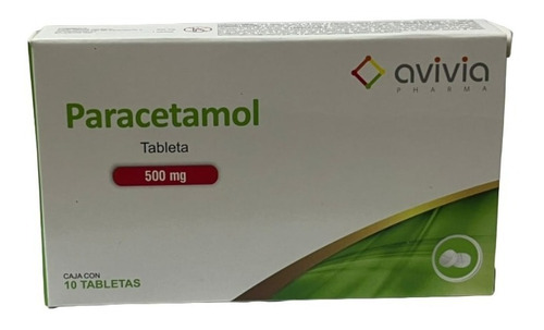 Paracetamol 500mg Con 10 Tabletas
