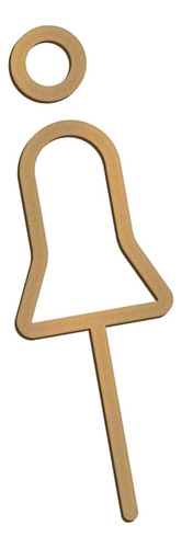 Letrero De Baño Acrílico, Símbolos De Puerta De Baño,