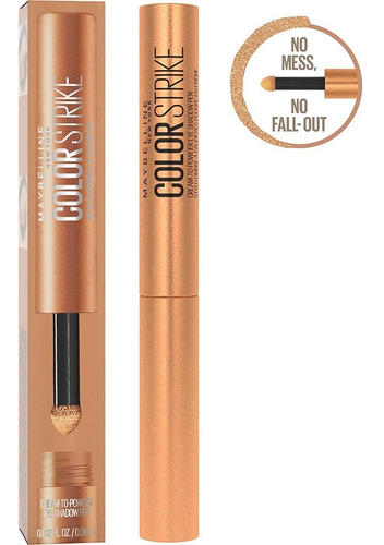 Sombra Ojos Lapiz En Crema A Polvo Color Strike Maybelline