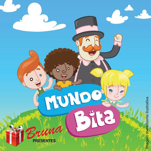 Mundo Bita Bonecos De Vinil - Líder Brinquedos