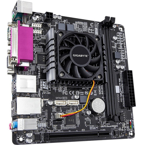 Mb Gigabyte Integrada Ga-e6010n E1-6010 1.35ghz Vga Hdmi