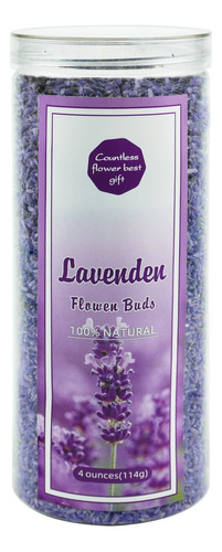 Uieke Lavender Buds Flor Seca Lavanda 4 Onza Para Fragancia