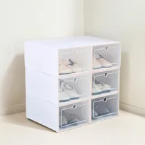Comprar Cajas Estantes Organizador Rack Zapatos  Apilables Pack X6