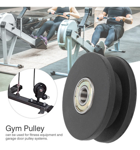 . Polea De Gimnasio 10 Piezas 50 Mm Nylon Fitness